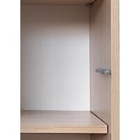 Шкаф распашной Аквилон Рэя №8.1 (туя светлый/кашемир) - Превью изображения №9 — Интернет-магазин ПроЗаказ