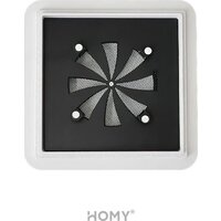 Вентиляционная решетка HOMY AIR квадратный AS125WR 20x20 (белая) - Превью изображения №10 — Интернет-магазин ПроЗаказ