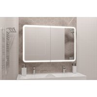  Континент Шкаф с зеркалом Avenue Led 120х80 - Превью изображения №10 — Интернет-магазин ПроЗаказ