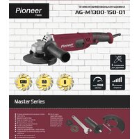 Угловая шлифмашина Pioneer Tools Master AG-M1300-150-01 - Превью изображения №2 — Интернет-магазин ПроЗаказ
