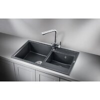 Кухонная мойка Granula GR-8201 (шварц) - Превью изображения №2 — Интернет-магазин ПроЗаказ