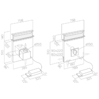 Кухонная вытяжка Elica Pandora BL/F/90 [PRF0120979] - Превью изображения №5 — Интернет-магазин ПроЗаказ