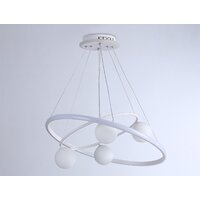 Подвесная люстра Ambrella light Comfort FL66321/1+4 WH (белый) - Превью изображения №5 — Интернет-магазин ПроЗаказ