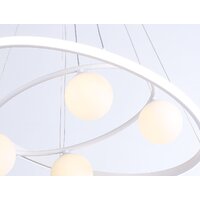 Подвесная люстра Ambrella light Comfort FL66321/1+4 WH (белый) - Превью изображения №6 — Интернет-магазин ПроЗаказ