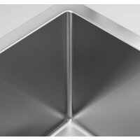 Кухонная мойка Roxen Simple 560220-70 сатин (с коландером и дозатором) - Превью изображения №8 — Интернет-магазин ПроЗаказ