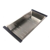 Кухонная мойка Roxen Simple 560220-70 сатин (с коландером и дозатором) - Превью изображения №13 — Интернет-магазин ПроЗаказ