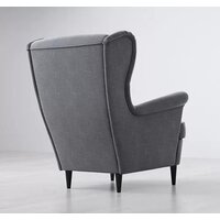 Интерьерное кресло Mio Tesoro Тойво (серый) - Превью изображения №4 — Интернет-магазин ПроЗаказ