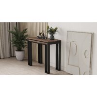 Кухонный стол Aledar Консольный стол F 40x240290 (черный муар/дуб галифакс) - Превью изображения №3 — Интернет-магазин ПроЗаказ