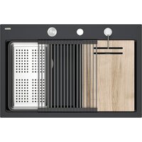 Кухонная мойка Quadron HQC7650U7_BS - Превью изображения №4 — Интернет-магазин ПроЗаказ