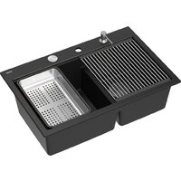 Кухонная мойка Quadron HQC7650U7_BS - Превью изображения №2 — Интернет-магазин ПроЗаказ