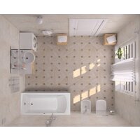 Ванна Santek Монако 150x70 1WH111976 (с каркасом и экраном) - Превью изображения №5 — Интернет-магазин ПроЗаказ