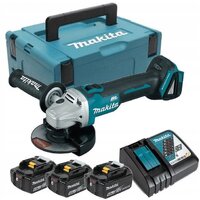 Makita DGA504RT3J (с 3-мя АКБ, кейс)