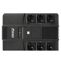 Источник бесперебойного питания Powerman Brick 600 - Превью изображения №2 — Интернет-магазин ПроЗаказ