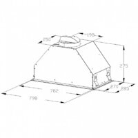 Кухонная вытяжка Korting KHI 9828 GN - Превью изображения №3 — Интернет-магазин ПроЗаказ