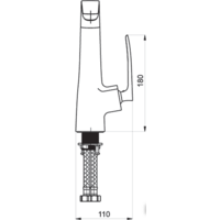 Смеситель Rubineta Aero-33 (540034) - Превью изображения №2 — Интернет-магазин ПроЗаказ