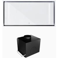 Кухонная вытяжка Globalo Zenara 100.1 White + Turbina TW 3.1 - Превью изображения №2 — Интернет-магазин ПроЗаказ