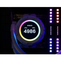 Система жидкостного охлаждения для процессора ID-Cooling Space SL360 XE WHITE - Превью изображения №10 — Интернет-магазин ПроЗаказ
