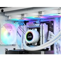 Система жидкостного охлаждения для процессора ID-Cooling Space SL360 XE WHITE - Превью изображения №11 — Интернет-магазин ПроЗаказ
