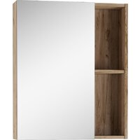  Домино Шкаф с зеркалом для ванной Craft 60 - Превью изображения №2 — Интернет-магазин ПроЗаказ