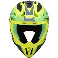 Мотошлем LS2 MX708 Fast II Duck (S, Green H-V Yellow) - Превью изображения №2 — Интернет-магазин ПроЗаказ