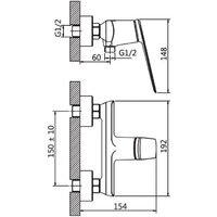 Смеситель AV Engineering AVBEN5-A454-631 - Превью изображения №2 — Интернет-магазин ПроЗаказ