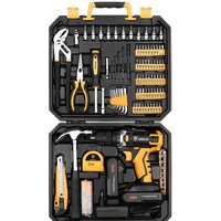 Дрель-шуруповерт Deko DKCD20FU-Li SET 195 063-4135 (с 2-мя АКБ, кейс, набор оснастки) - Превью изображения №2 — Интернет-магазин ПроЗаказ