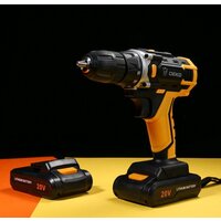 Дрель-шуруповерт Deko DKCD20FU-Li SET 195 063-4135 (с 2-мя АКБ, кейс, набор оснастки) - Превью изображения №5 — Интернет-магазин ПроЗаказ