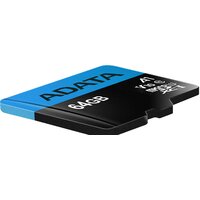 Карта памяти ADATA Premier AUSDX64GUICL10A1-RA1 microSDXC 64GB (с адаптером) - Превью изображения №3 — Интернет-магазин ПроЗаказ