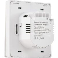 Выключатель Hommyn zigbee 1 клавиша SWZBNN01W (без нейтрали) - Превью изображения №6 — Интернет-магазин ПроЗаказ