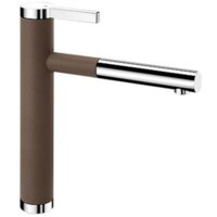 Смеситель Blanco Linee-S Silgranit (кофе) [518445] - Превью изображения №1 — Интернет-магазин ПроЗаказ