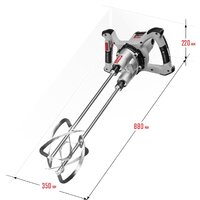 Строительный миксер Зубр МРД-1400 - Превью изображения №2 — Интернет-магазин ПроЗаказ