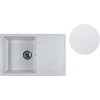 Кухонная мойка AV Engineering Benefit AVE730470WTA (белый) - Превью изображения №3 — Интернет-магазин ПроЗаказ