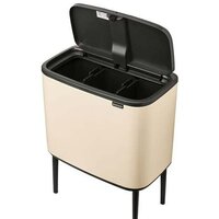 Система сортировки мусора Brabantia Bo Touch Bin 3x11 л (бежевый) - Превью изображения №4 — Интернет-магазин ПроЗаказ