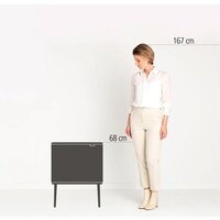 Система сортировки мусора Brabantia Bo Touch Bin 3x11 л (бежевый) - Превью изображения №7 — Интернет-магазин ПроЗаказ