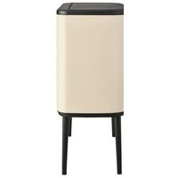 Система сортировки мусора Brabantia Bo Touch Bin 3x11 л (бежевый) - Превью изображения №3 — Интернет-магазин ПроЗаказ