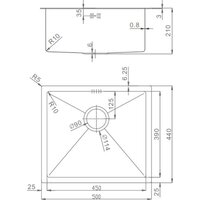 Кухонная мойка Raglo R703.5044.05 - Превью изображения №2 — Интернет-магазин ПроЗаказ