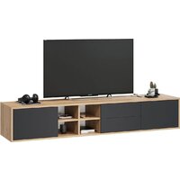 Тумба Трия Тип 5 (дуб крафт золотой/антрацит) - Превью изображения №3 — Интернет-магазин ПроЗаказ