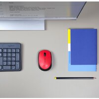 Мышь Logitech M171 (красный/черный) - Превью изображения №4 — Интернет-магазин ПроЗаказ