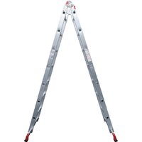 Лестница-трансформер Новая высота NV 331 шарнирная 2x7 ступеней - Превью изображения №6 — Интернет-магазин ПроЗаказ