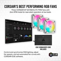 Система жидкостного охлаждения для процессора Corsair iCUE H150i Elite Capellix XT White CW-9060073-WW - Превью изображения №6 — Интернет-магазин ПроЗаказ