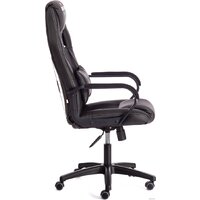 Игровое (геймерское) кресло TetChair Driver (иск. кожа/ткань, черный/черный) - Превью изображения №2 — Интернет-магазин ПроЗаказ