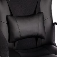 Игровое (геймерское) кресло TetChair Driver (иск. кожа/ткань, черный/черный) - Превью изображения №9 — Интернет-магазин ПроЗаказ