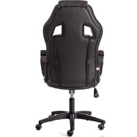 Игровое (геймерское) кресло TetChair Driver (иск. кожа/ткань, черный/черный) - Превью изображения №4 — Интернет-магазин ПроЗаказ