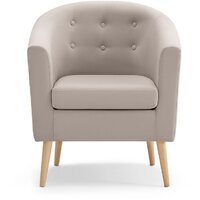 Интерьерное кресло Mio Tesoro Джон 117 (1101 бежевый) - Превью изображения №2 — Интернет-магазин ПроЗаказ