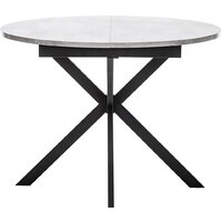 Кухонный стол Мебель Импэкс Leset Капри (цемент/черный) - Превью изображения №2 — Интернет-магазин ПроЗаказ