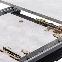 Кухонный стол Мебель Импэкс Leset Капри (цемент/черный) - Превью изображения №5 — Интернет-магазин ПроЗаказ