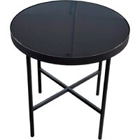 Мебелик МеталлАрт М011 (стемалит черный/черный)