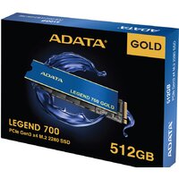 SSD ADATA Legend 700 Gold 512GB SLEG-700G-512GCS-SH7 - Превью изображения №7 — Интернет-магазин ПроЗаказ