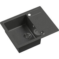 Кухонная мойка Kernau KGS Z 4557 1B1D Graphite - Превью изображения №4 — Интернет-магазин ПроЗаказ