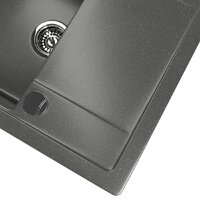Кухонная мойка Kernau KGS Z 4557 1B1D Graphite - Превью изображения №5 — Интернет-магазин ПроЗаказ